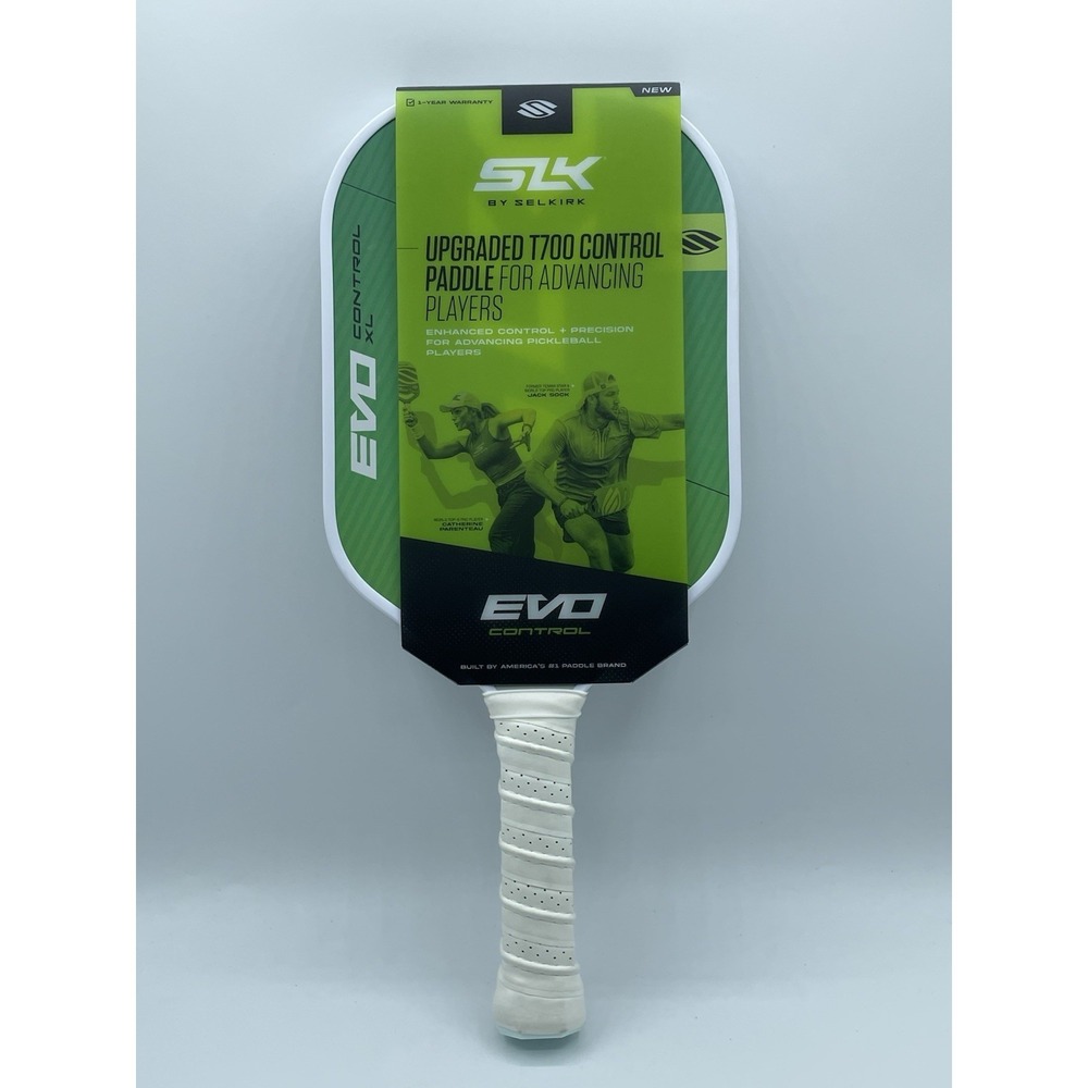 Selkirk SLK Evo Control XL Citron Pickleball Paddle T700 Carbon Fiber 16mm New